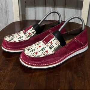 Ariat Cruiser Cranberry Suede 7.5